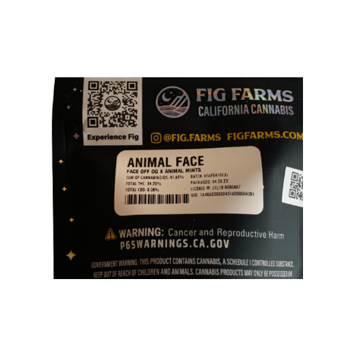 Fig Farms Animal Face Smalls, WeedHerald, WeedHerald.com